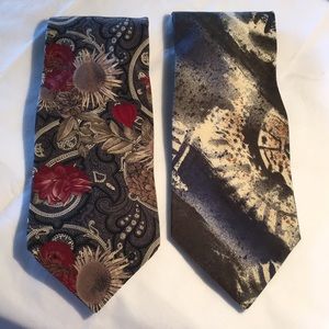 VINTAGE Men’s Tie Bundle Piacenza Van Heusen